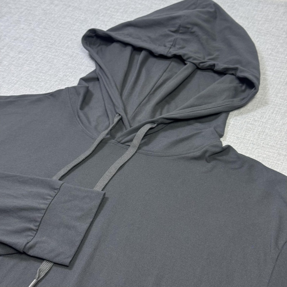 Comfrt Hoodie Sweatshirt Mens 3XL Gray Pullover Pockets Drawstring Soft